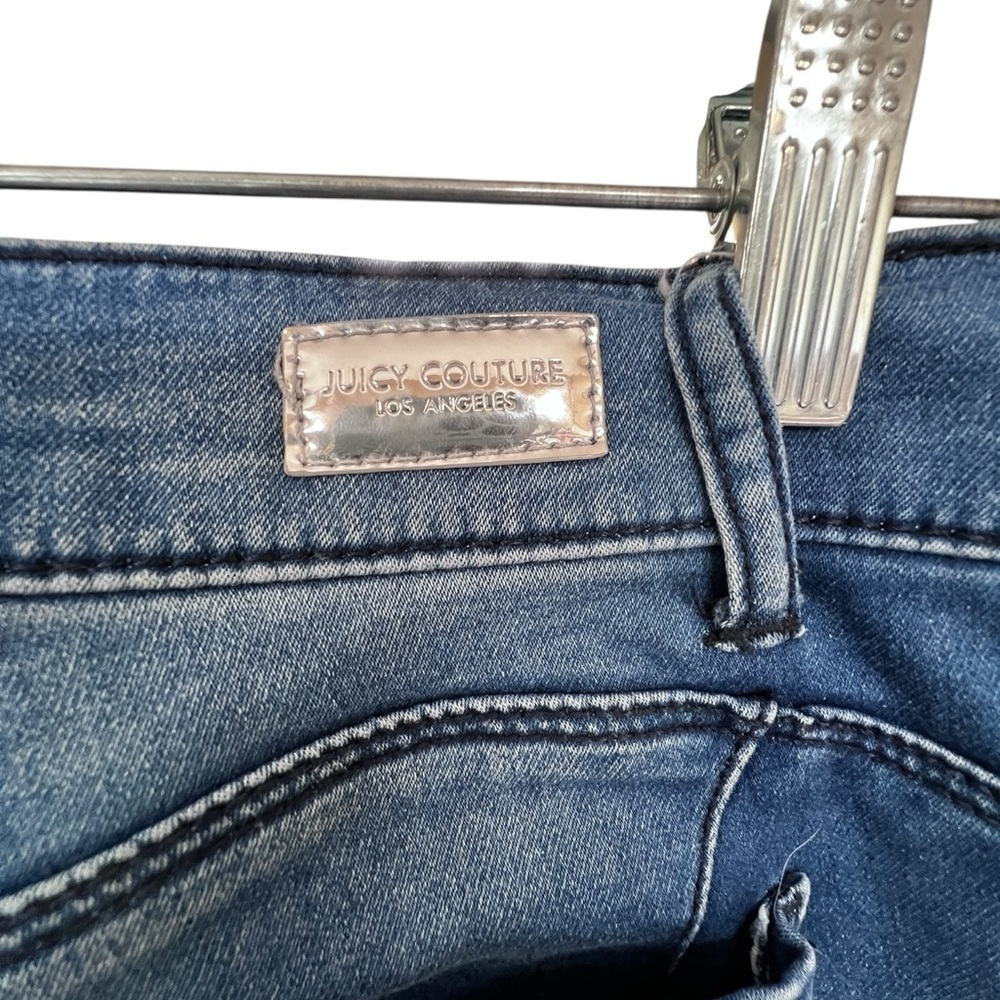 Juicy Couture Medium Wash Blue Ankle Jeans - Picture 3 of 4